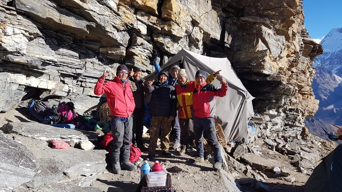 Nepal Trekking Mera-Peak Hochlager
