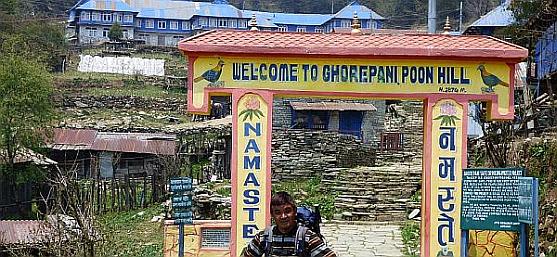 Ghorepani Nepal