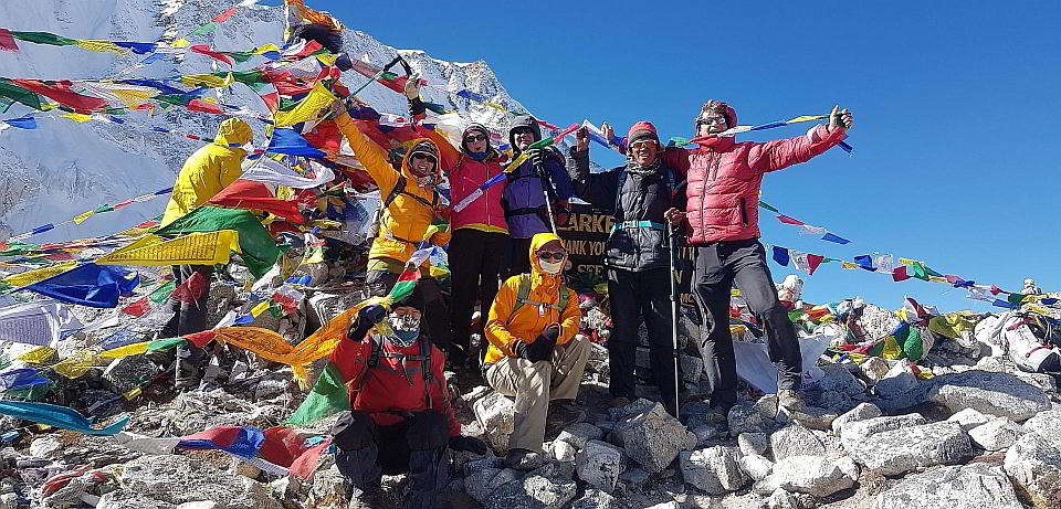 Larkya La(Pass)5.135 m LarkyaLa