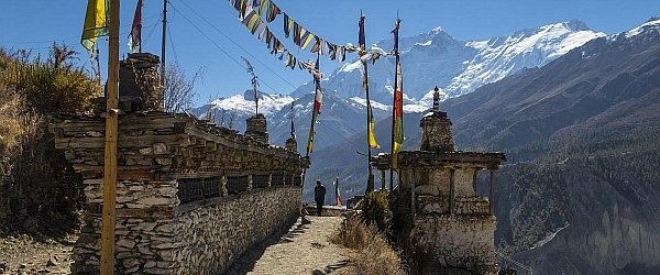 Annapurna Runde Tenki Village Nepal Annapurna Runde