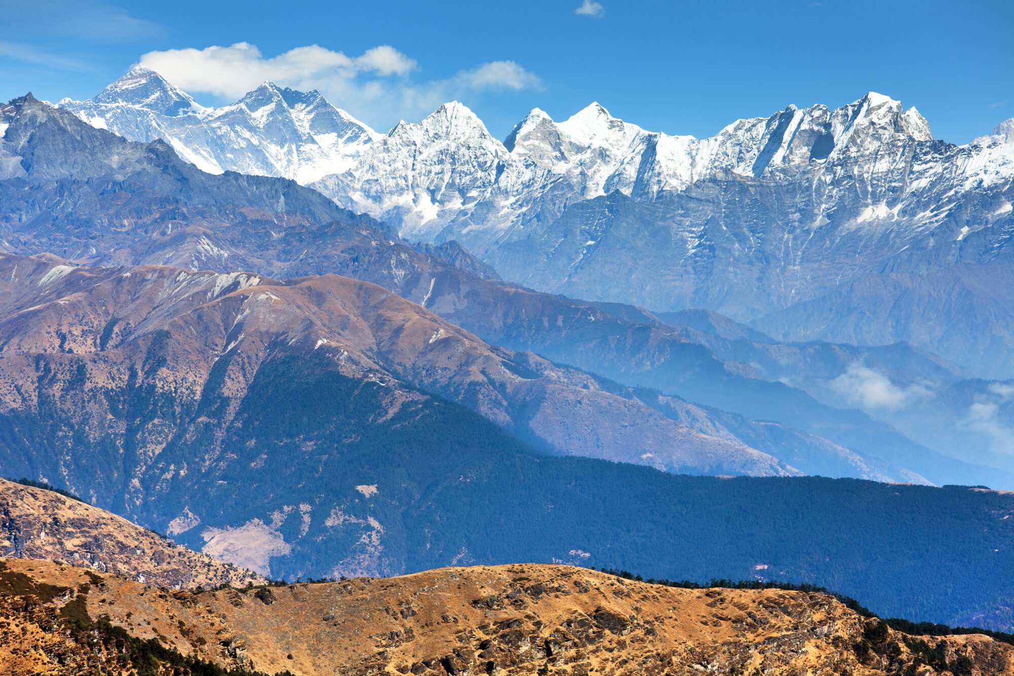 Pikey Peak Trekking für Anfänger + Chitwan Nationalpark
